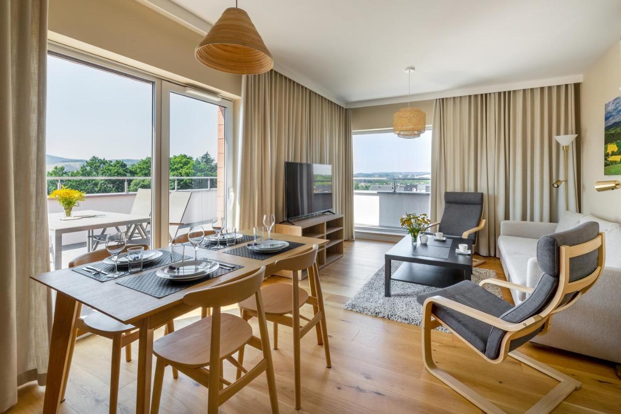 Apartament Widokowy - Penthouse Z Tarasem 쿠도바-즈루이 외부 사진